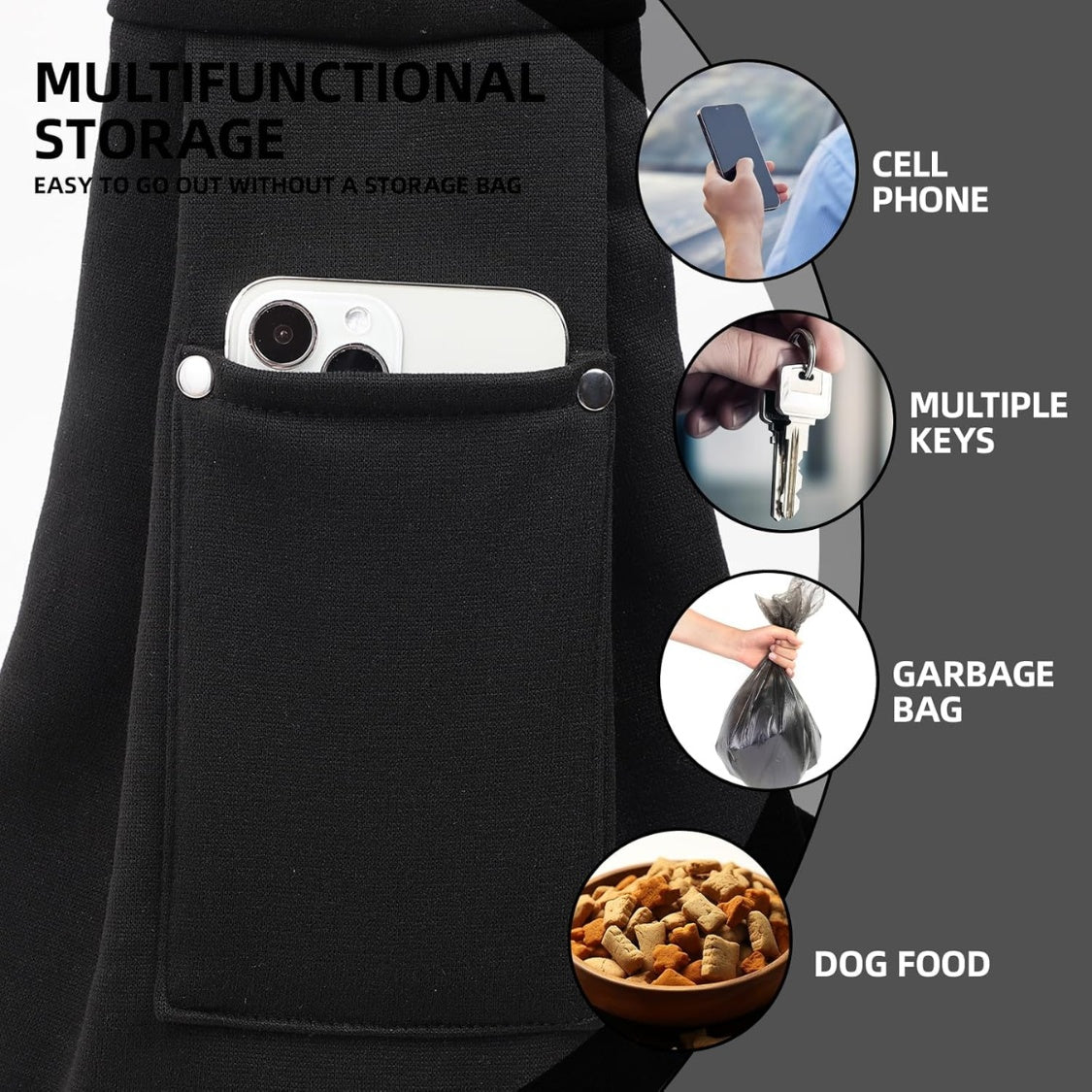 Cuddle Carry™ Reversible Pet Carrier Sling – photo 2