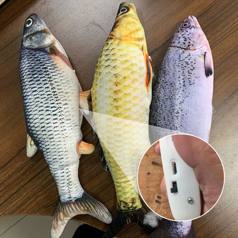 Wiggle Fish™ Electric Flopping Fish Toy – photo 1