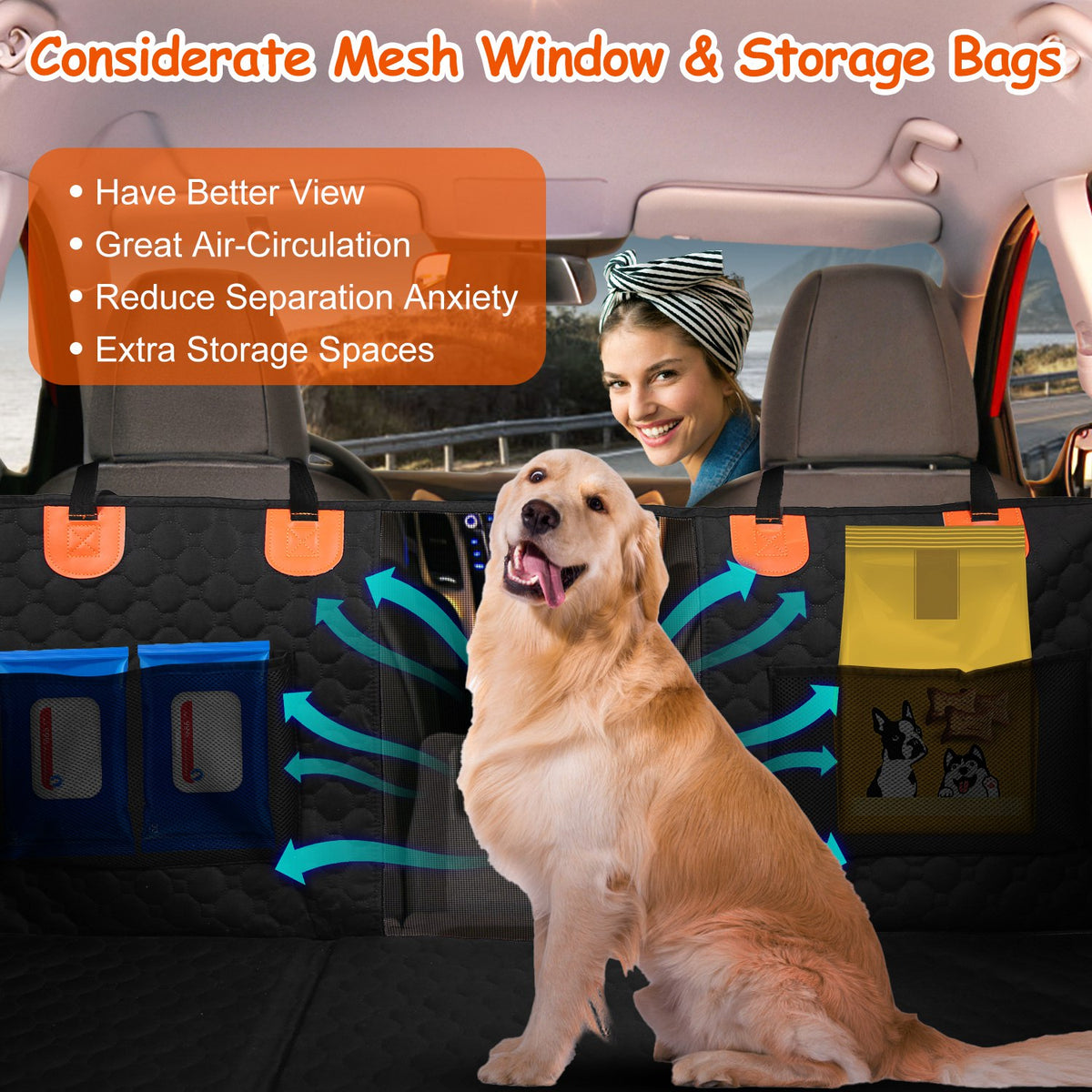 Seat Saver™ Waterproof Back Seat Cover – photo 5