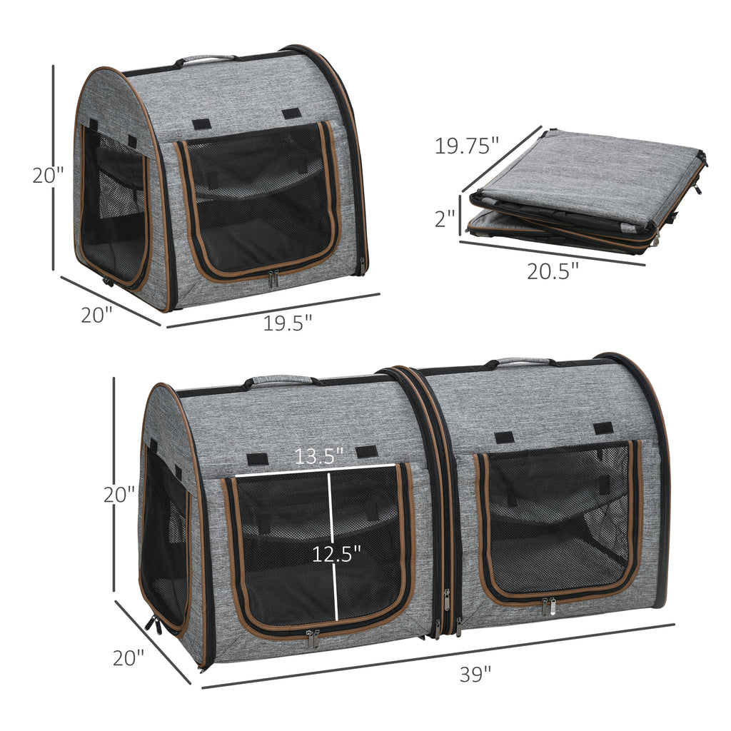 Two to Go™ 39" Double Soft-Sided Pet Carrier – photo 3