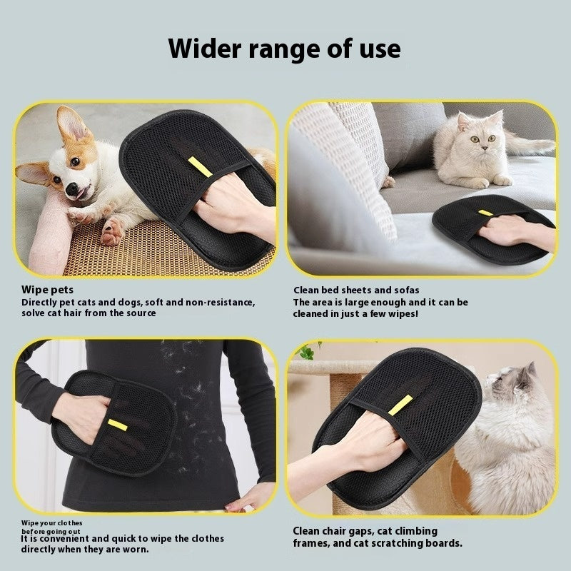 Fur Catcher™ Deshedding Grooming Mitt – photo 2