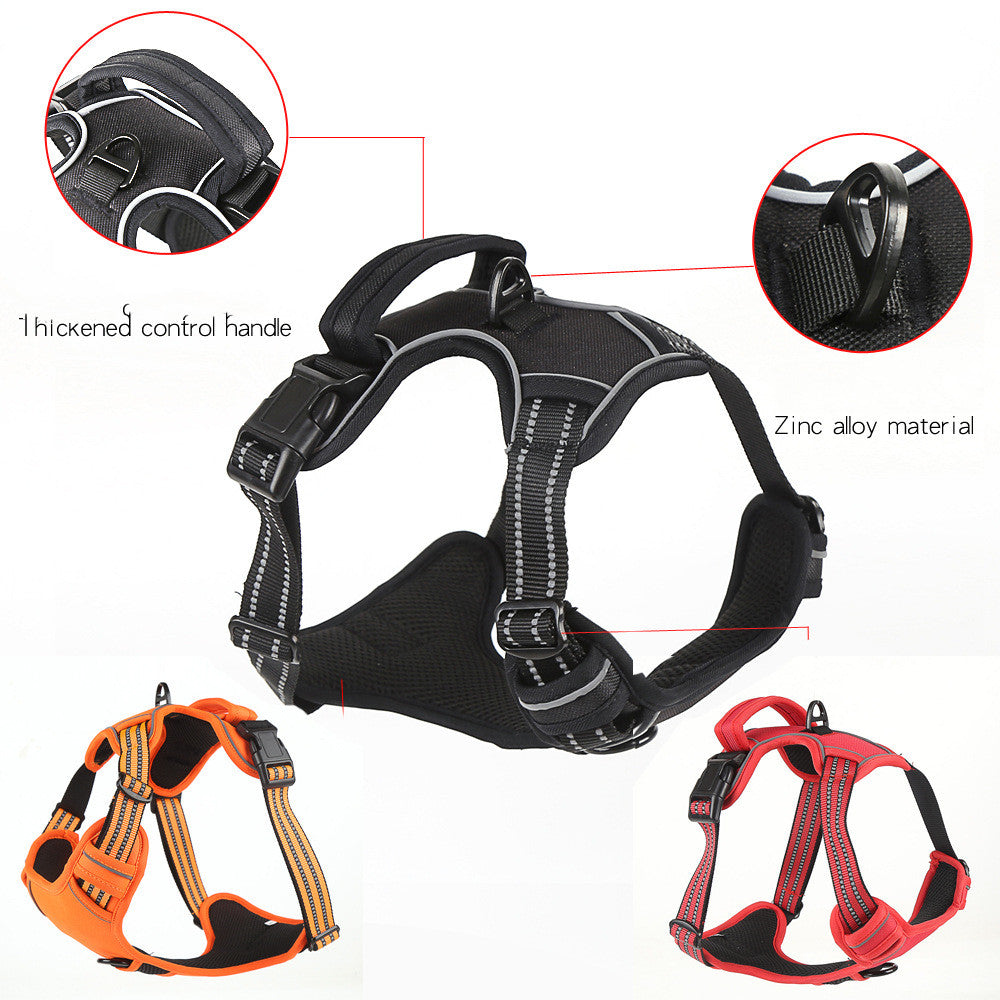Smooth Walk™ No-Pull Breathable Reflective Harness – photo 9