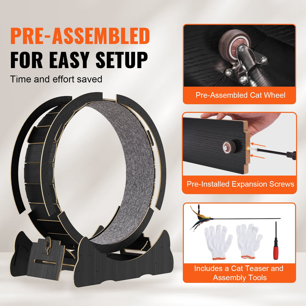 Kitty Cardio™ 43" Cat Exercise Wheel – photo 6