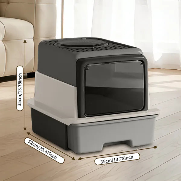 Pull & Clean™ Enclosed Litter Box with Pull-Out Drawer – photo 5