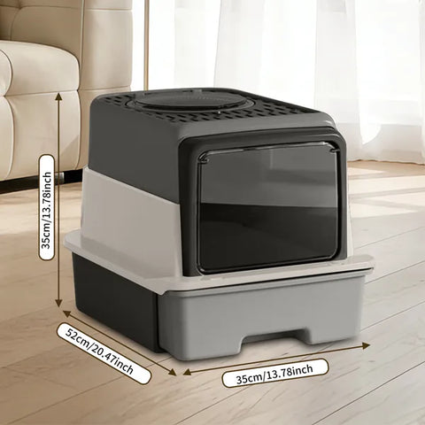 Pull & Clean™ Enclosed Litter Box with Pull-Out Drawer – photo 5