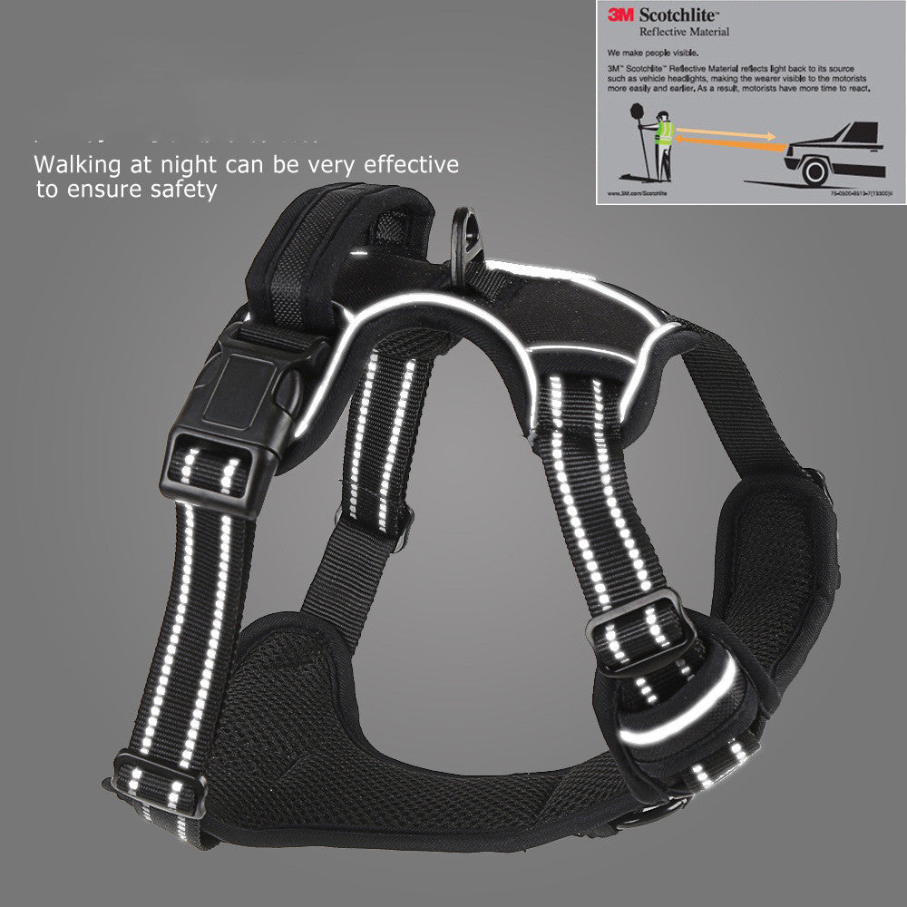 Smooth Walk™ No-Pull Breathable Reflective Harness – photo 2