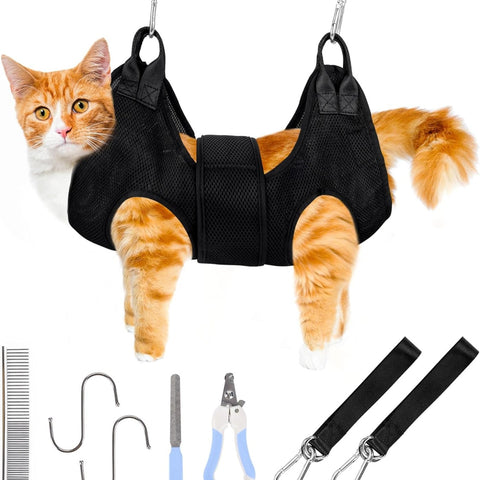 Spa Day™ Grooming Hammock Kit – Obsidian