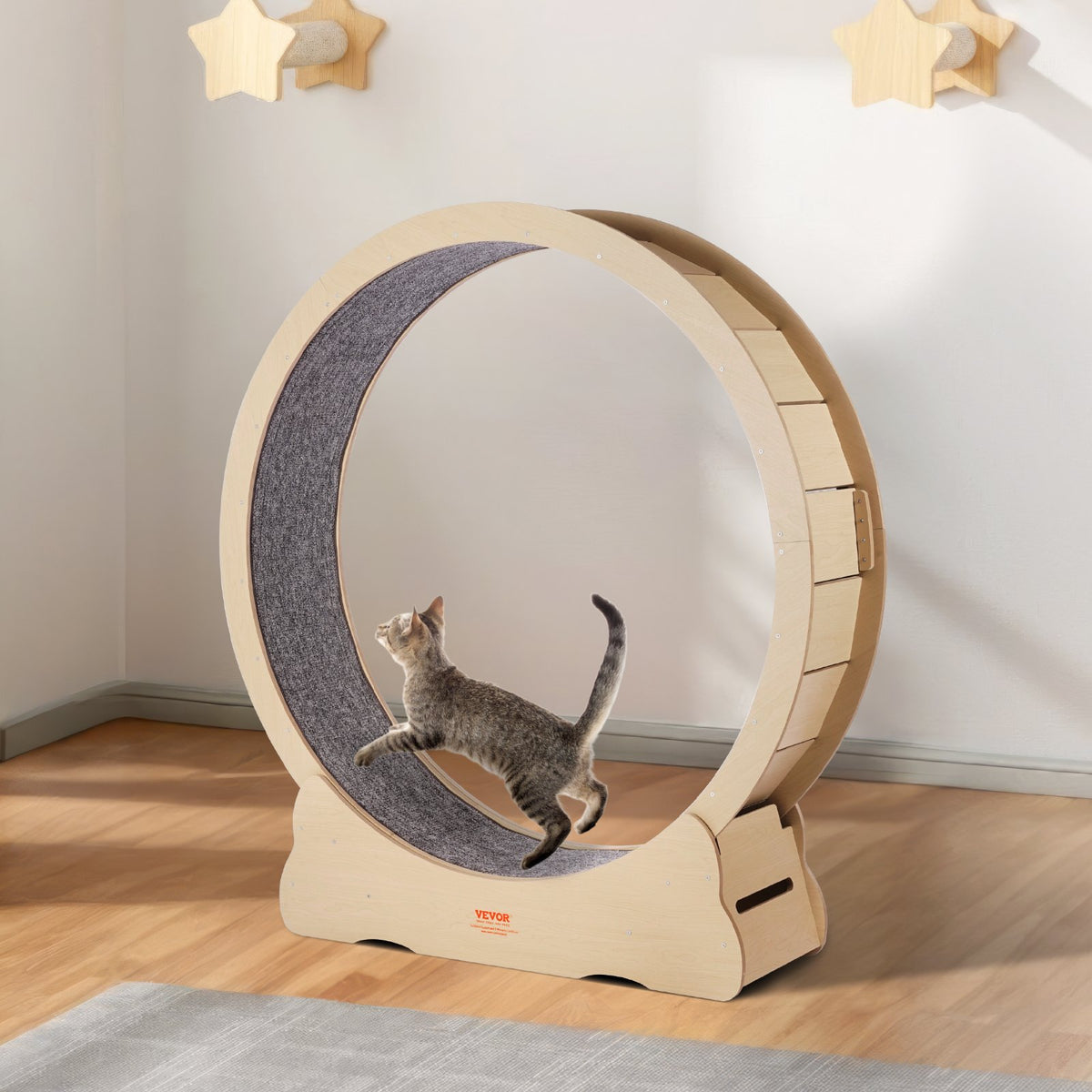 Marathon Cat™ 52" Wooden Cat Exercise Wheel – photo 6