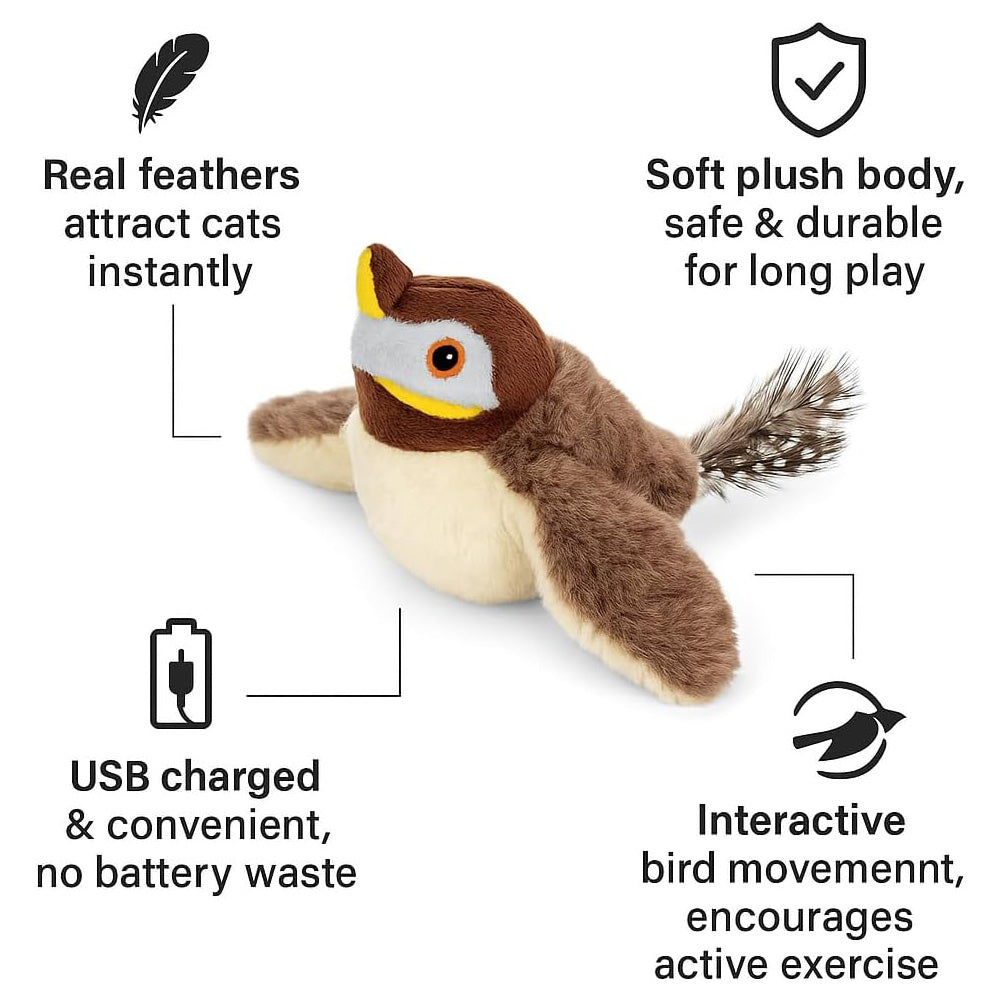 Early Bird™ Chirping Bird Cat Toy – photo 5
