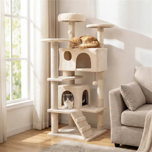 Cat Castle™ 52" Multi-Cat Tree with Condos – main photo
