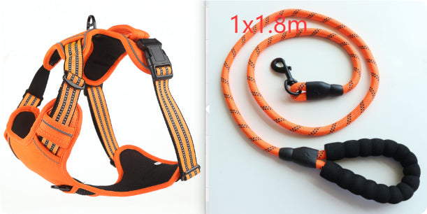 Smooth Walk™ No-Pull Breathable Reflective Harness – photo 16