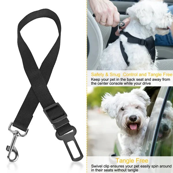 Backseat Buddy™ Car Seat Belt Leash 2-Pack – used in the car