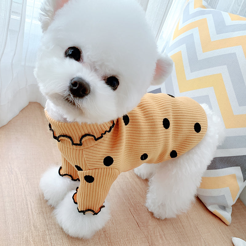 Polka Pup™ Polka Dot Turtleneck Dog Shirt – photo 7