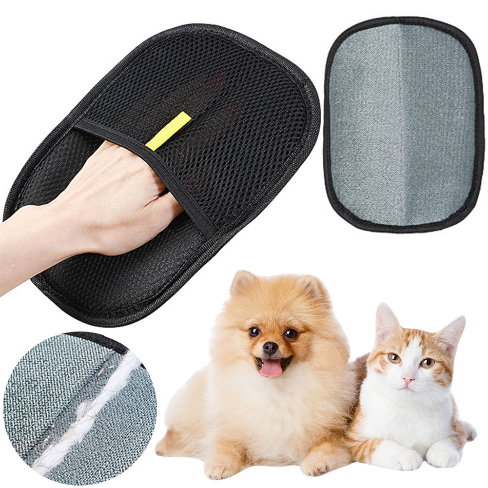 Fur Catcher™ Deshedding Grooming Mitt – photo 1