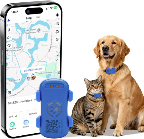 Track Star™ Real-Time GPS Pet Tracker – Pearl