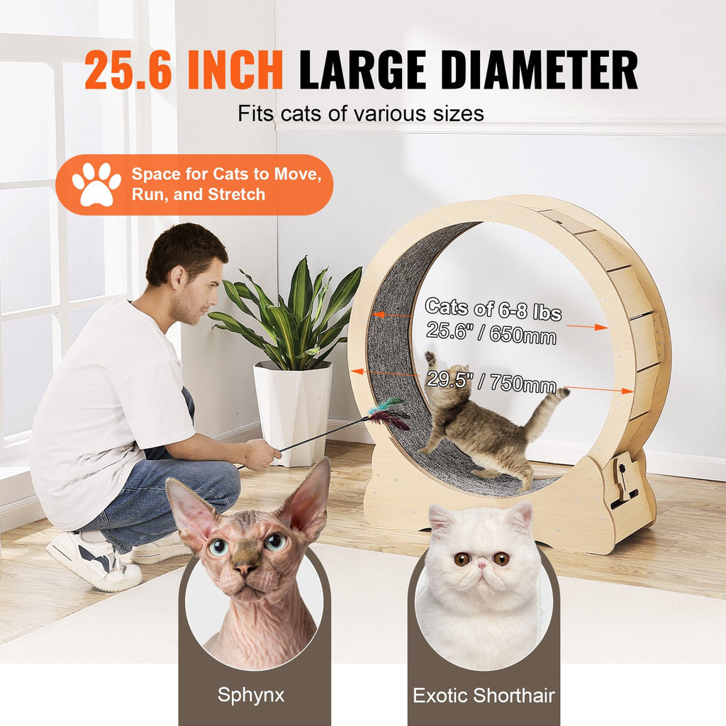 Spin Class™ 30" Cat Exercise Wheel – photo 3