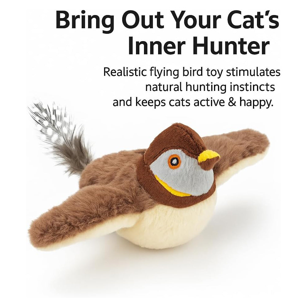 Early Bird™ Chirping Bird Cat Toy – photo 2