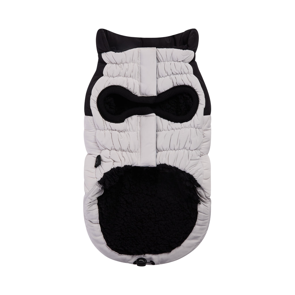 Puffy Pup™ GF Pet Diamond Quilted Dog Puffer – Ash