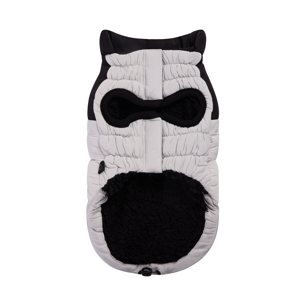 Puffy Pup™ GF Pet Diamond Quilted Dog Puffer – Ash