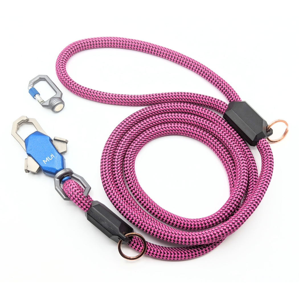 Click & Walk leash Blush detail
