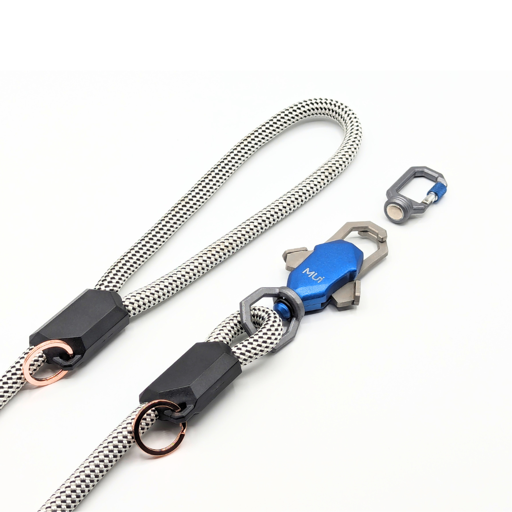 Click & Walk magnetic dog leash, Pearl