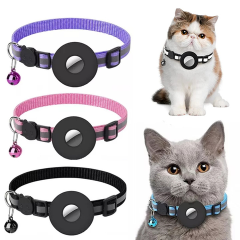 Tag Along™ Reflective Collar with Tracker Holder – photo 1