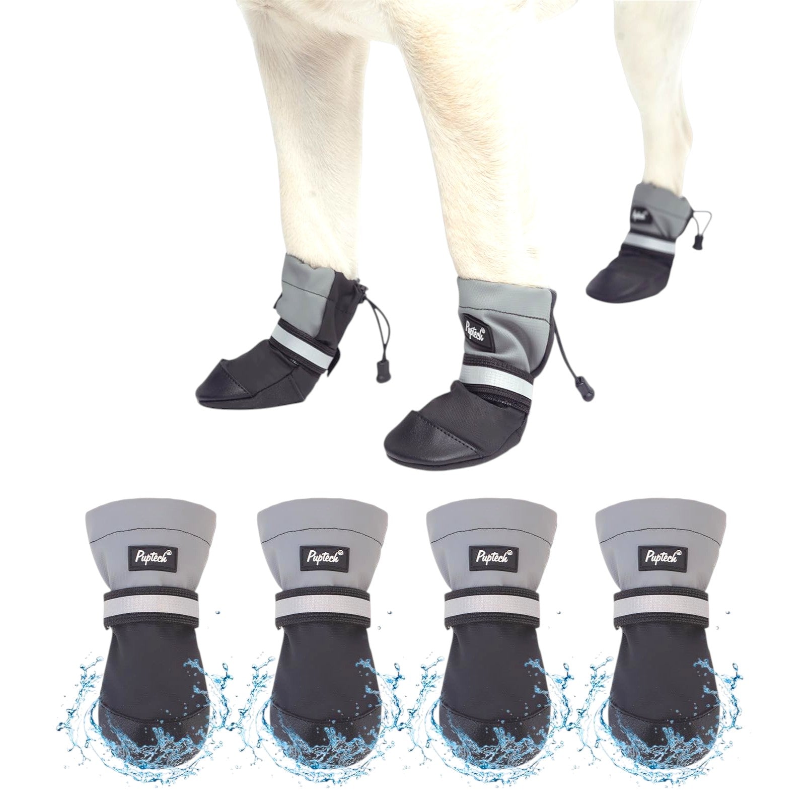 Aero-Grip™ | Waterproof Dog Boots for Medium & Large Dogs