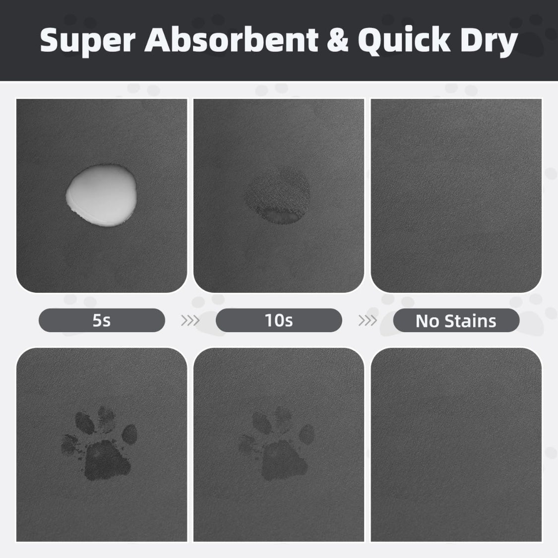 Messy Eater™ Absorbent Quick-Dry Feeding Mat – photo 6