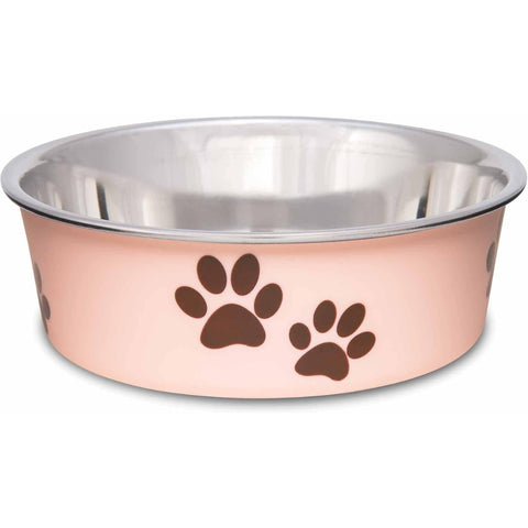 Clean Plate™ Stainless Steel Pet Bowl – Blush