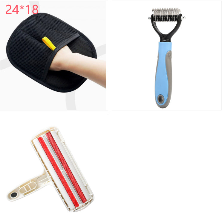 Fur Catcher™ Deshedding Grooming Mitt – photo 27