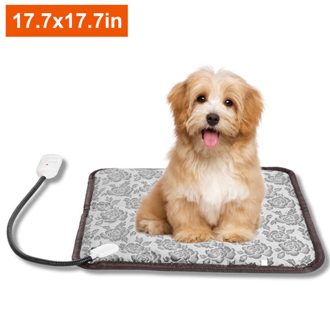 Warm Spot™ Waterproof Heated Pet Pad – Ash