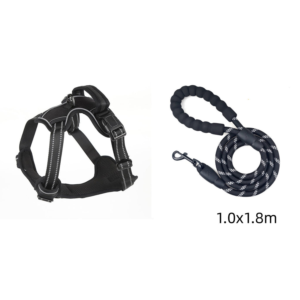 Smooth Walk™ No-Pull Breathable Reflective Harness – photo 12