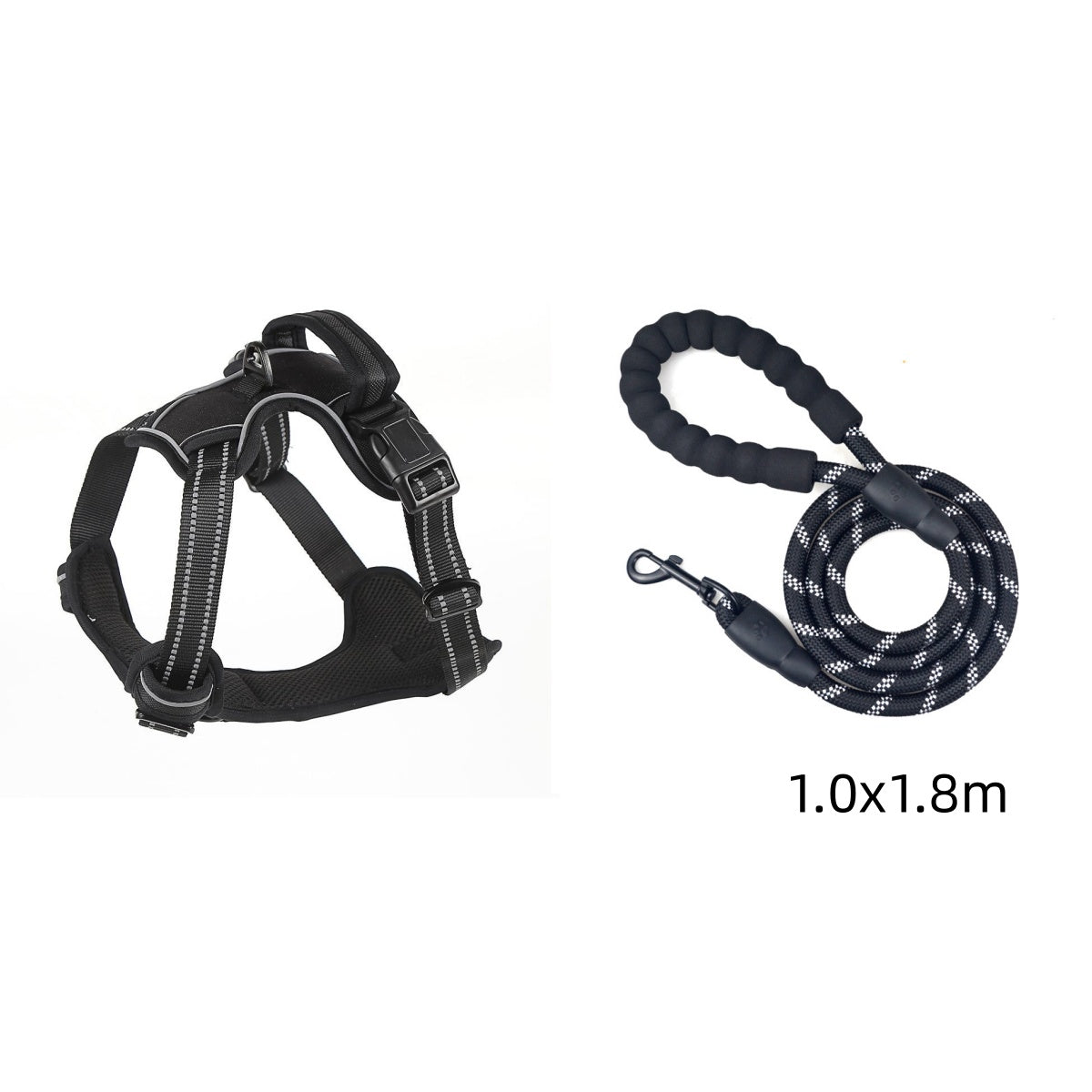 Smooth Walk™ No-Pull Breathable Reflective Harness – photo 12