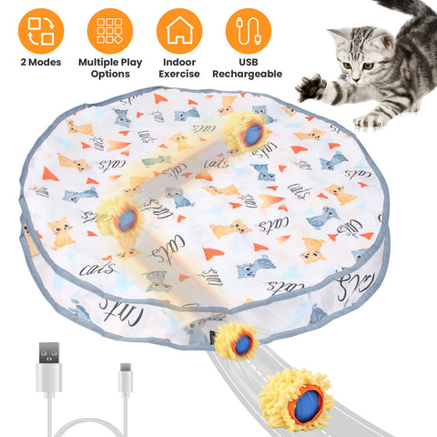 Peekaboo™ Hide & Seek Cat Toy with Moving Ball – main photo