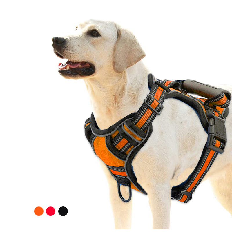 Smooth Walk™ No-Pull Breathable Reflective Harness – photo 1