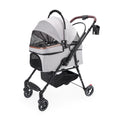 Fold & Go™ 4-Wheel Foldable Stroller & Travel Bag – Ash