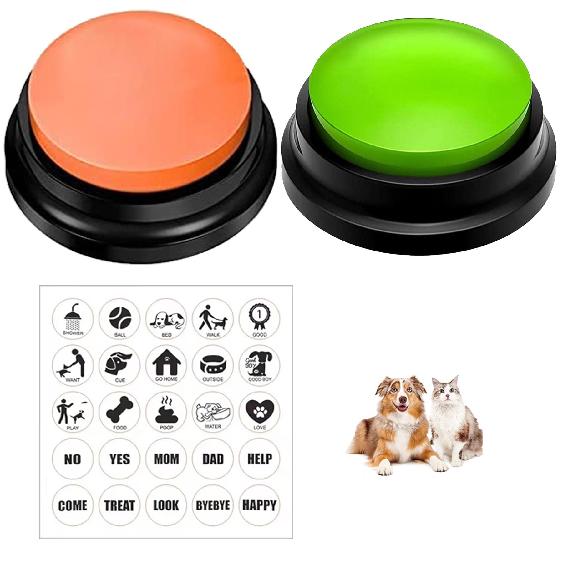 Aero-Speak™ | Dog Communication Buttons — 2-Pack