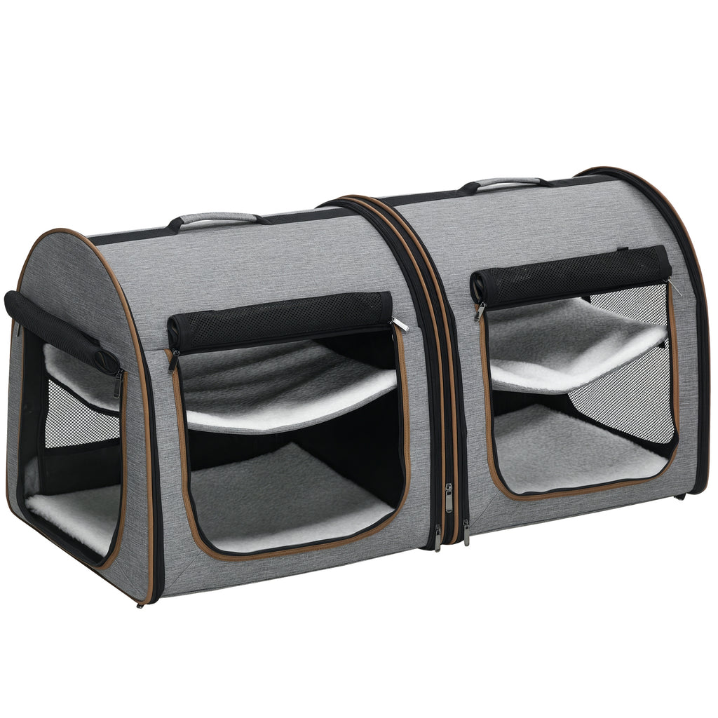 Two to Go™ 39" Double Soft-Sided Pet Carrier – photo 9