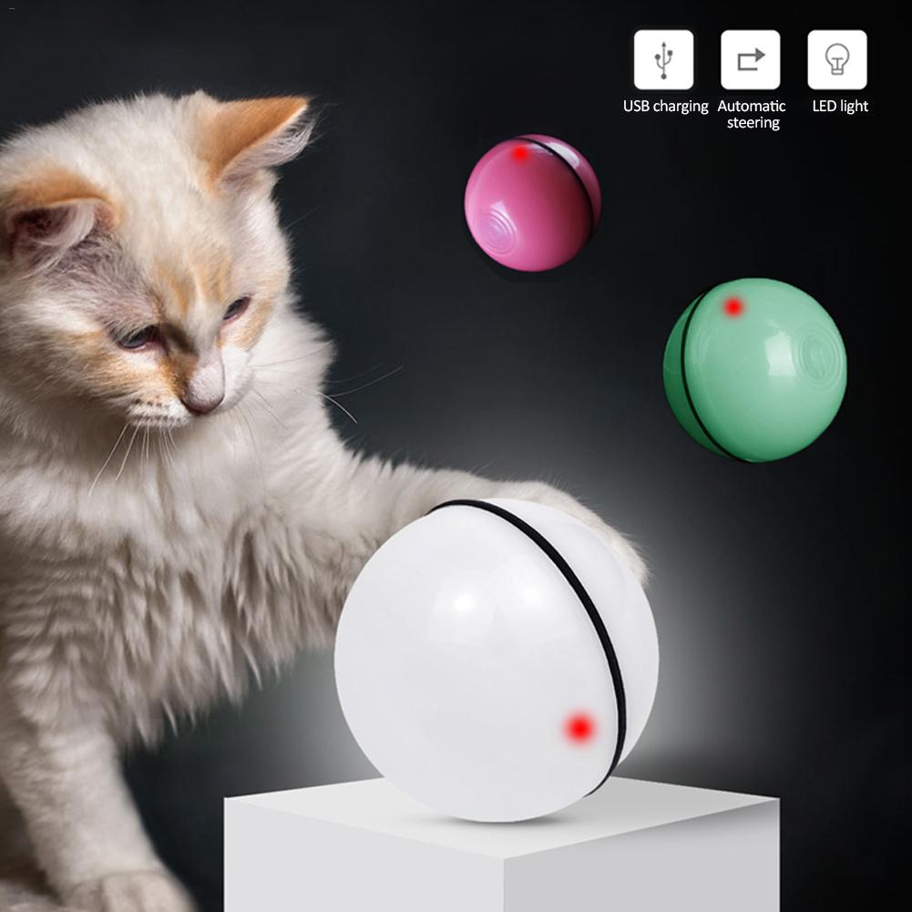 Disco Ball™ LED Rolling Cat Toy Ball – photo 1