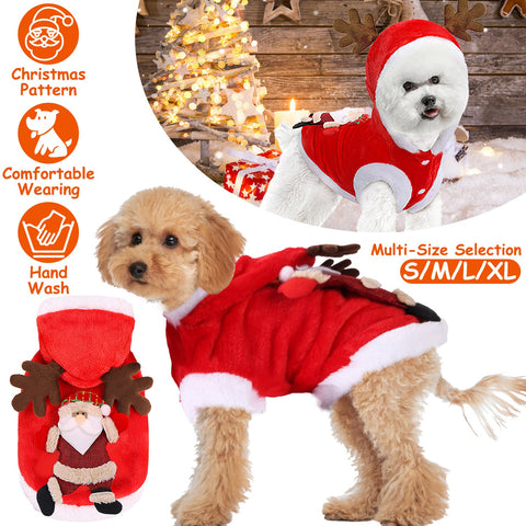 Santa Pup™ Holiday Pet Costume – photo 1