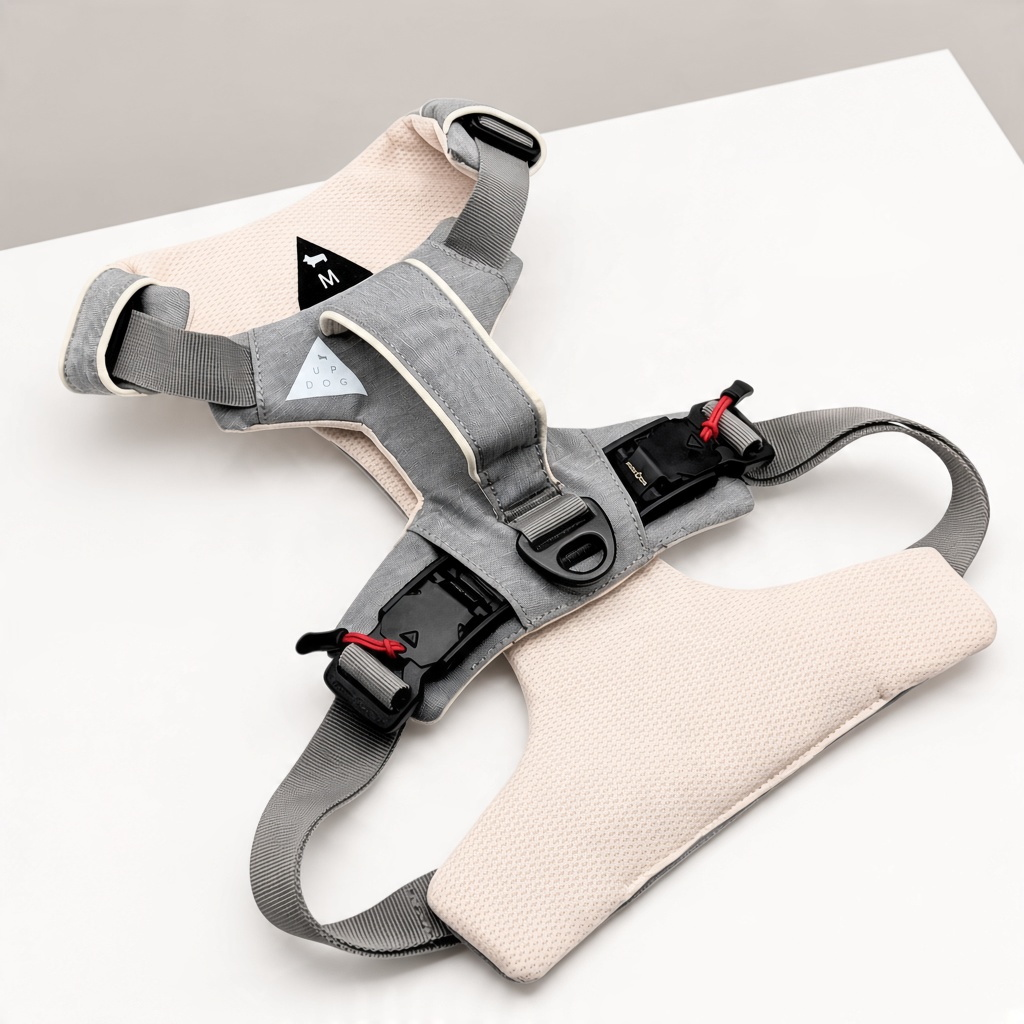 Click & Walk magnetic dog harness, side view