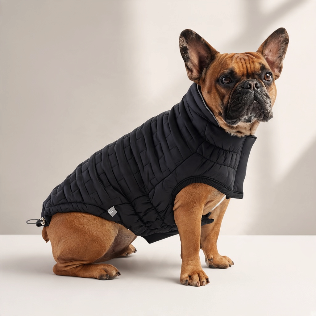 Flip & Cozy™ Reversible Quilted Dog Jacket – second view